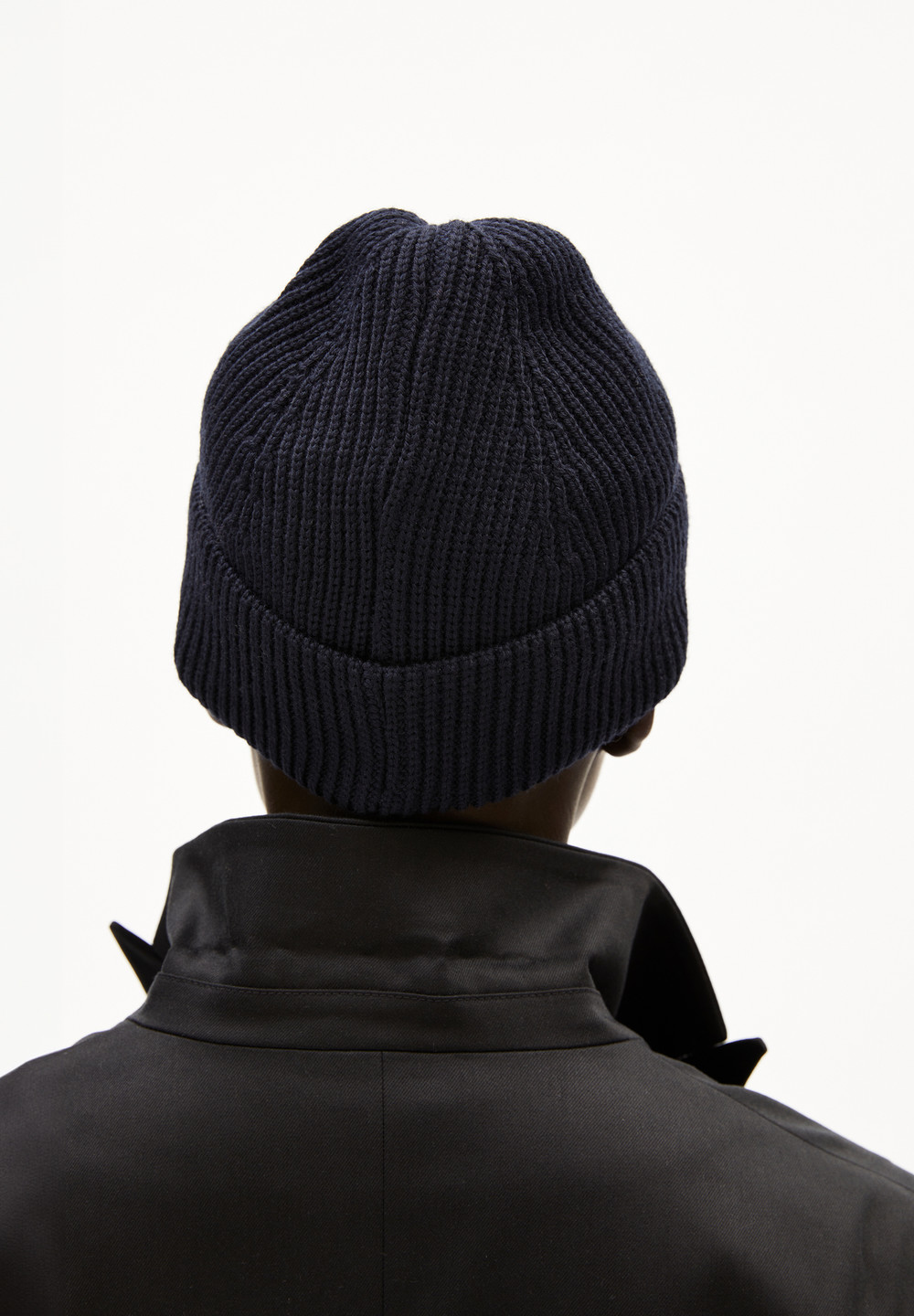 ARMEDANGELS NILDAAO WOOL Beanie made of Organic Cotton Night Sky Melange | WTSH-58721