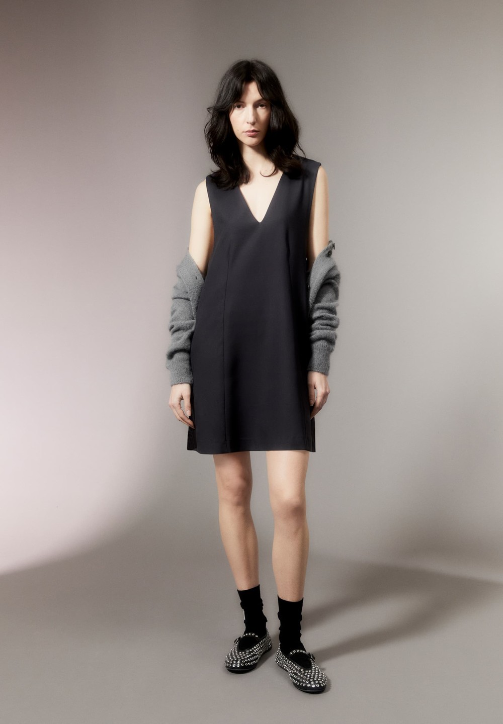 ARMEDANGELS PINAAFO Woven Dress Regular Fit made of LENZING™ ECOVERO™ Viscose Mix Dunkel | BMNQ-91306