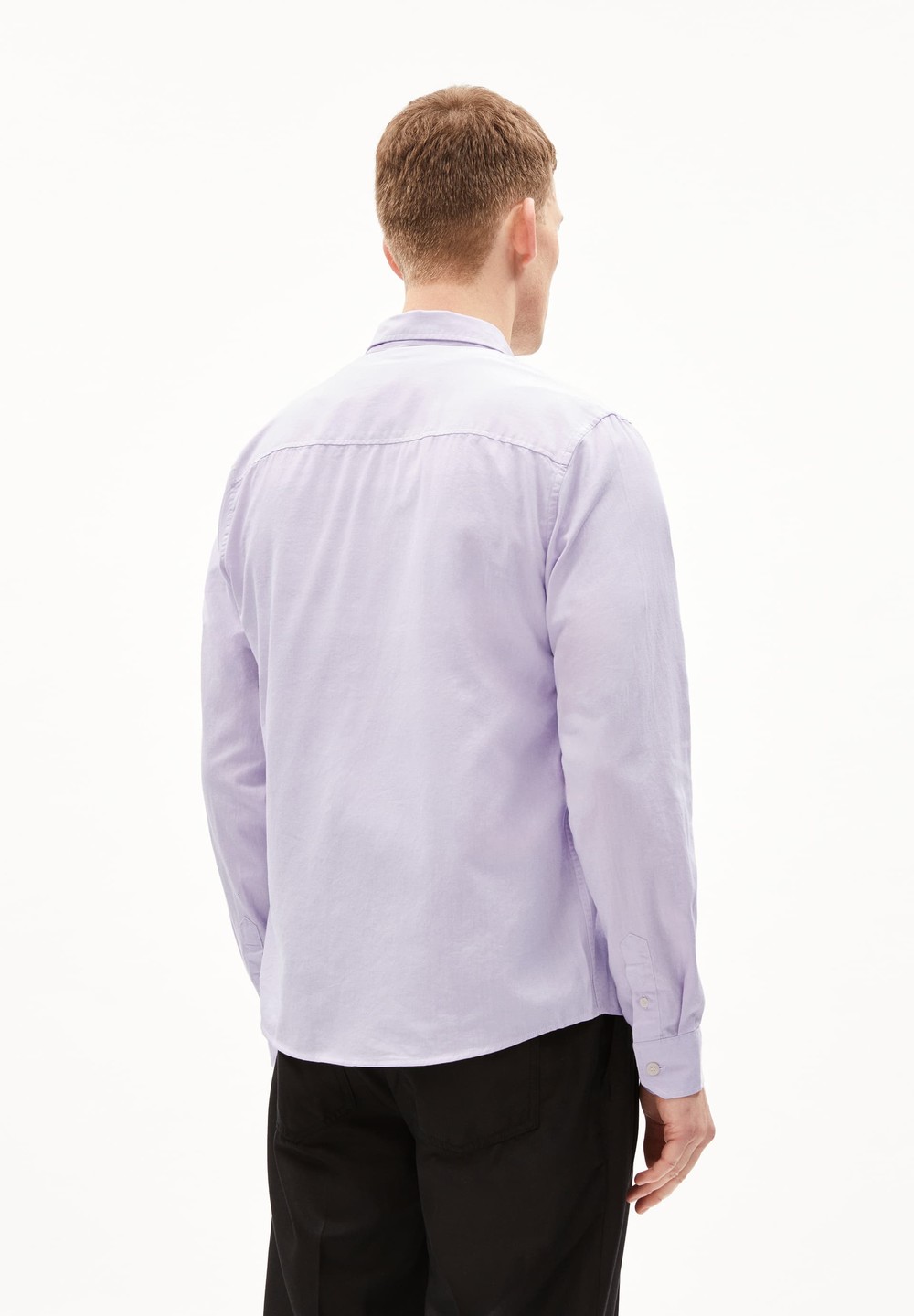 ARMEDANGELS QUAASA Shirt Regular Fit made of Organic Cotton Lavendel Hell | UAMS-03781