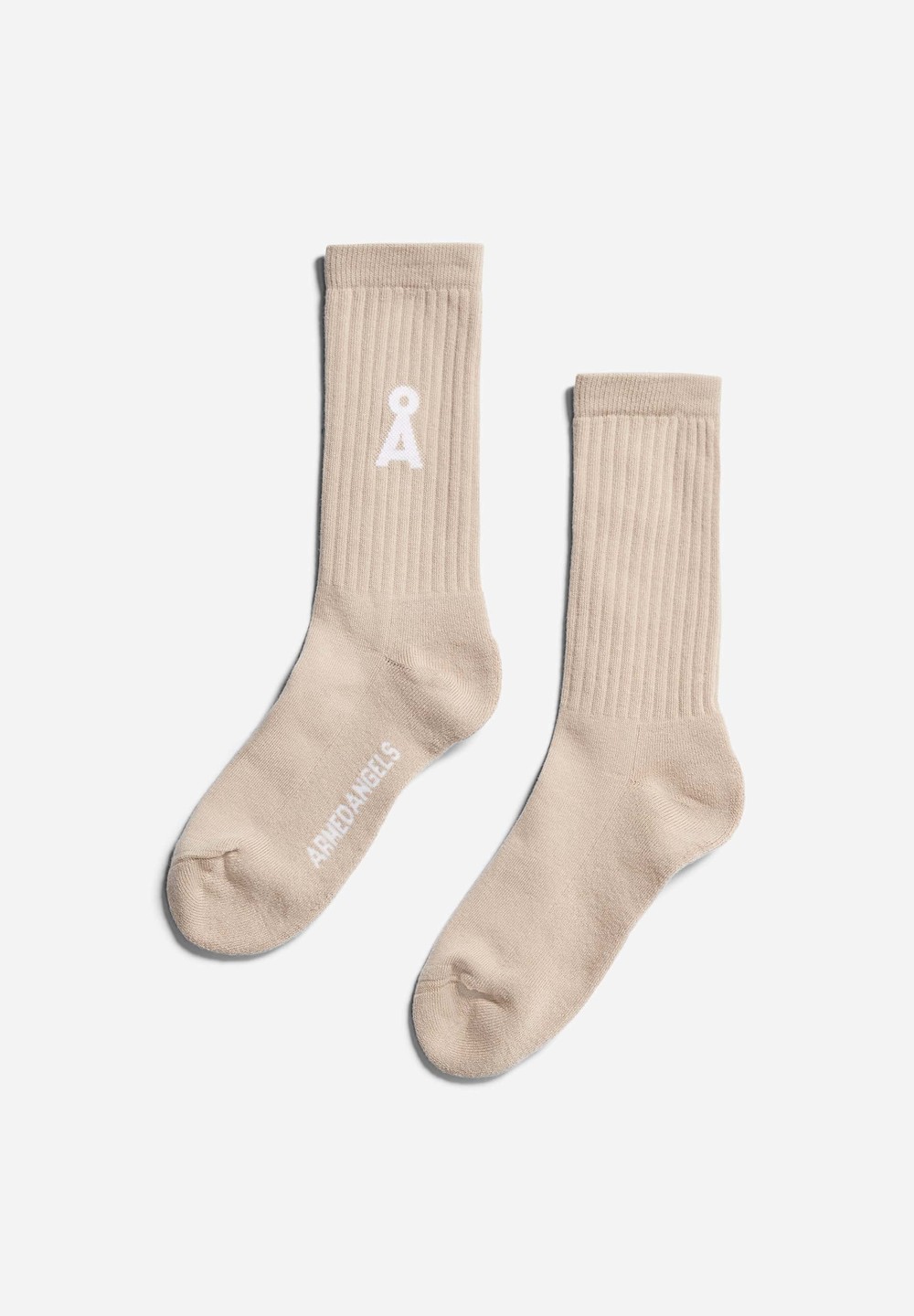 ARMEDANGELS SAAMUS BOLD Socks made of Organic Cotton Mix Sand Stone | ZNQF-59617