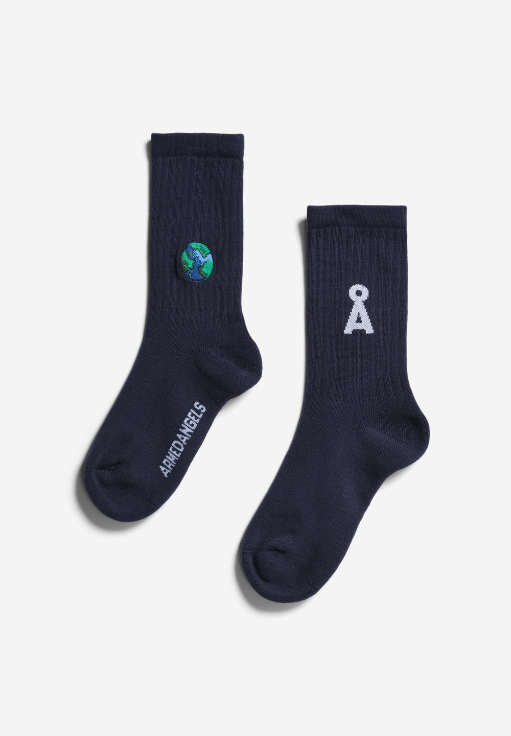 ARMEDANGELS SAAMUS WORLD Socks made of Organic Cotton Mix Night Sky | WSKV-96740