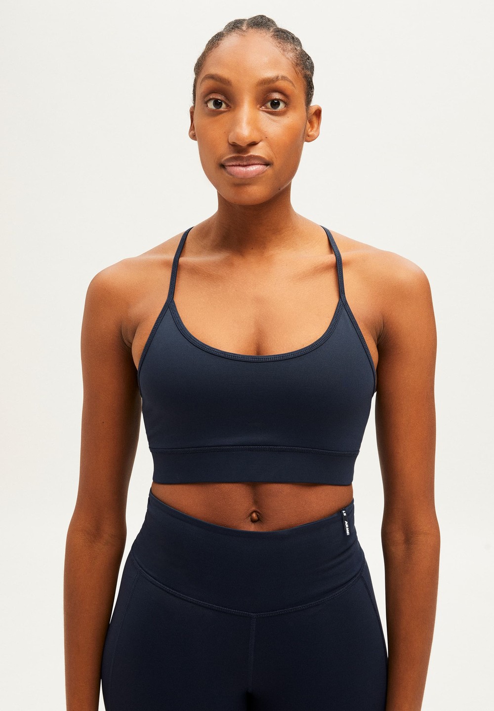 ARMEDANGELS SAATYA Activewear Bra made of Polyamide Mix (recycled) Indigo | NDOK-13076