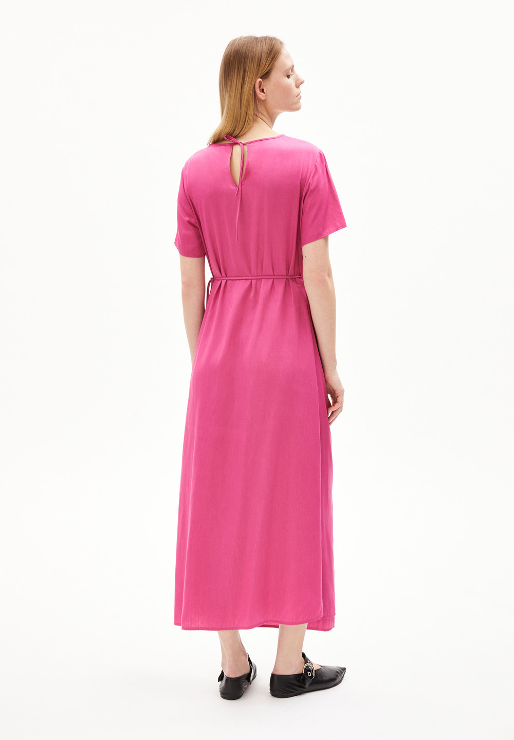 ARMEDANGELS SEDISAA Woven Dress Regular Fit made of TENCEL™ Lyocell Mix Crushed Berry | LSVK-82304