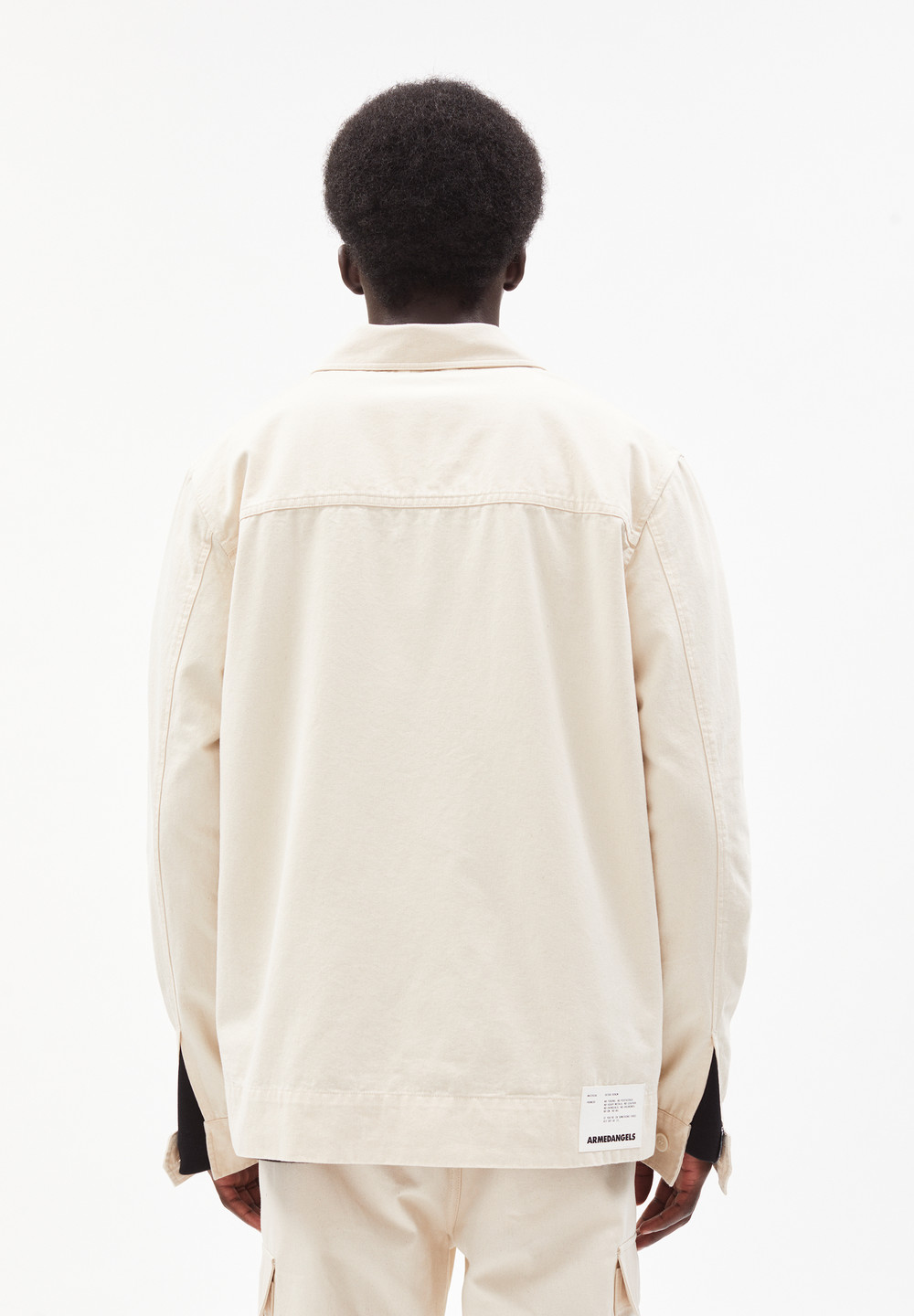 ARMEDANGELS SHAAKE Overshirt made of Organic Cotton Undyed | GWAF-59243