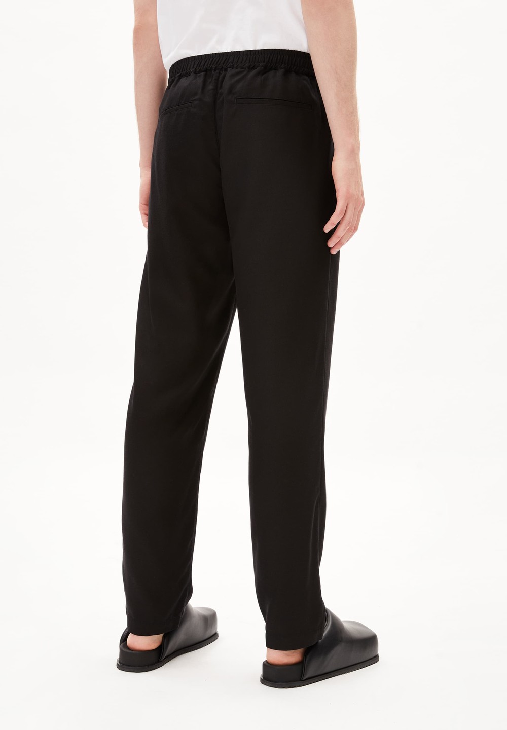 ARMEDANGELS SKOGAA Pants made of TENCEL™ Lyocell Schwarz | QNVP-64150