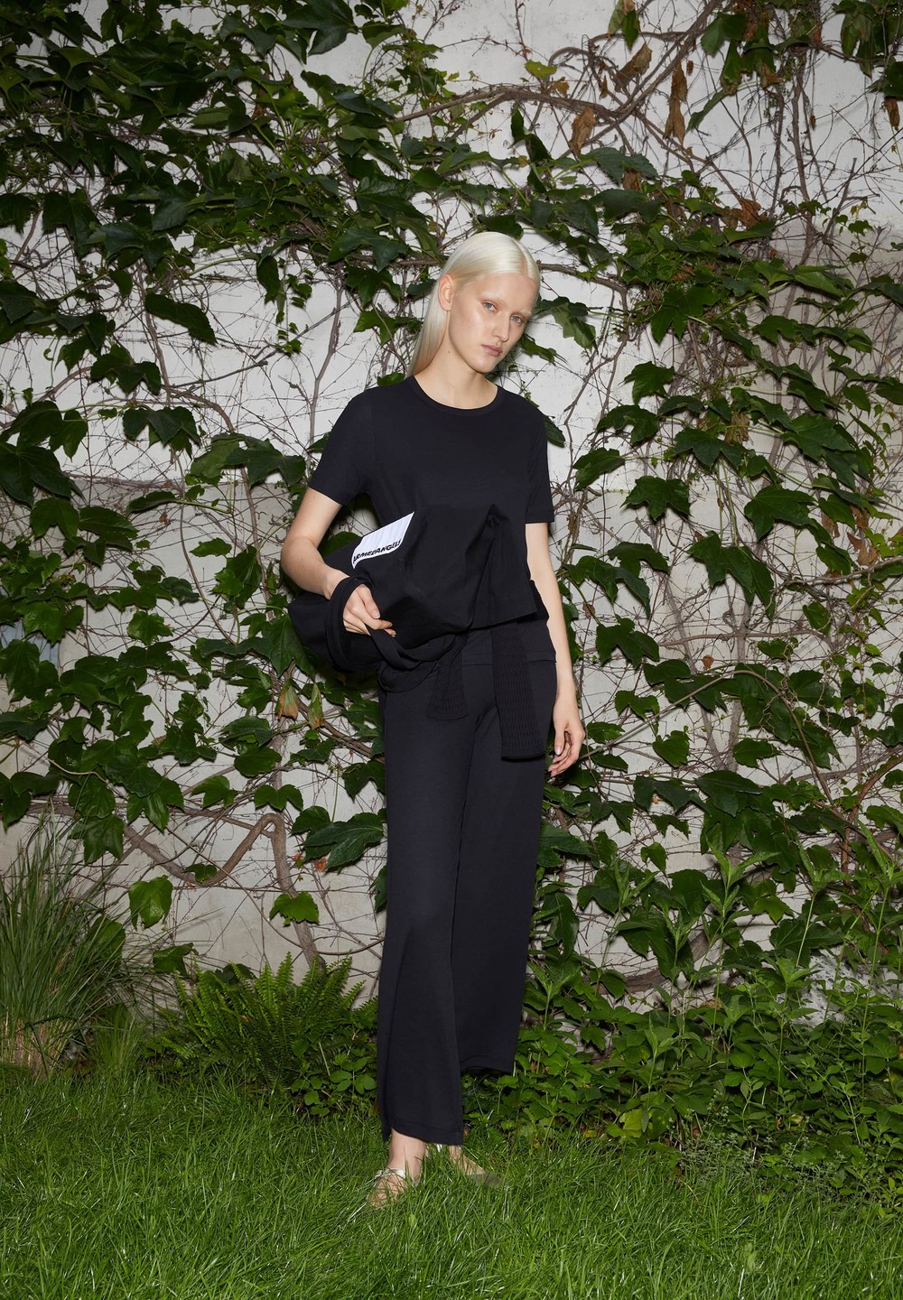 ARMEDANGELS STELLAARA Jersey Pants made of TENCEL™ Lyocell Mix Schwarz | JGXZ-79835