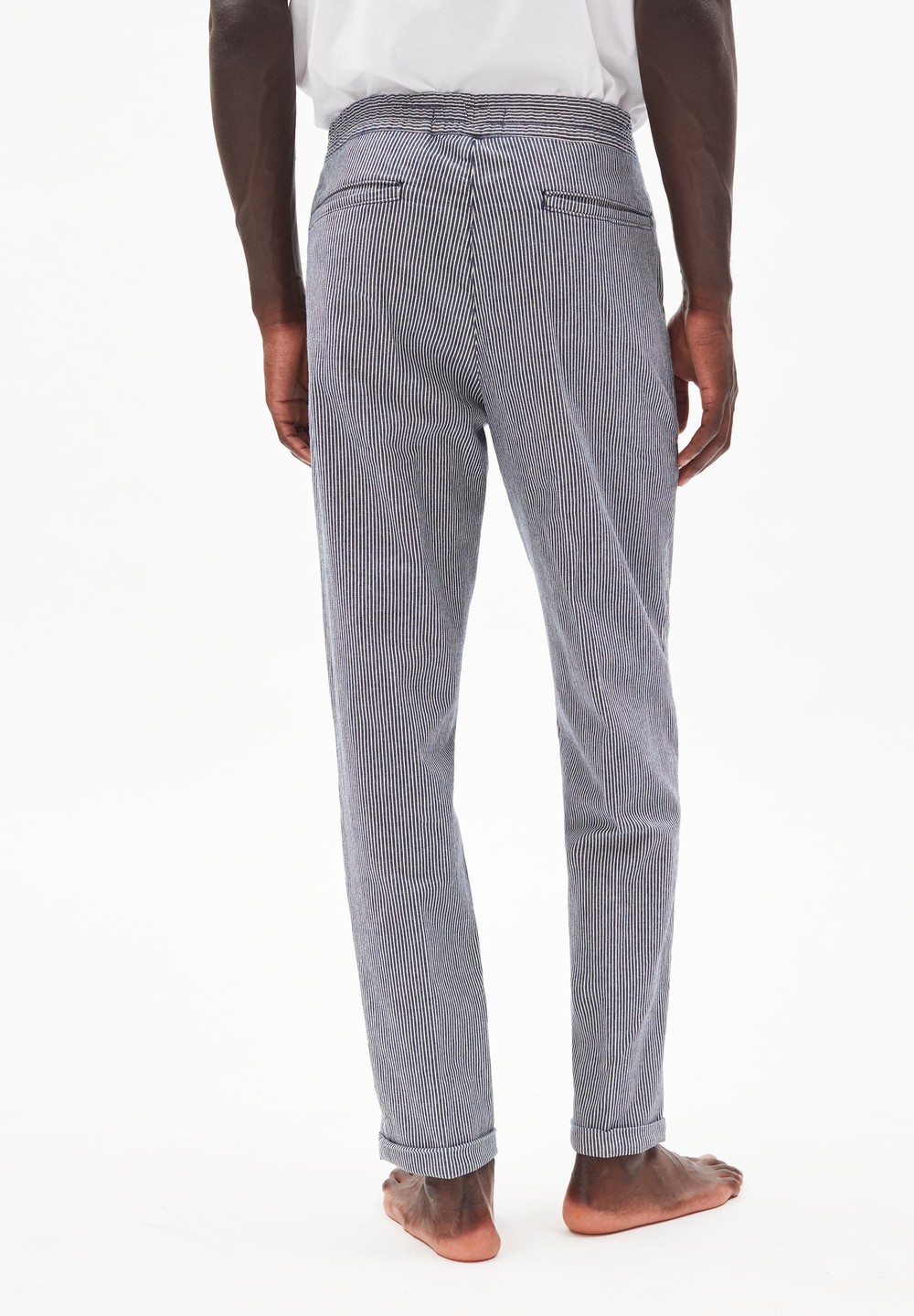 ARMEDANGELS TAAVIN STRIPED Tapered Fit Denim made of Organic Cotton Mix Streifen | OMBL-14268