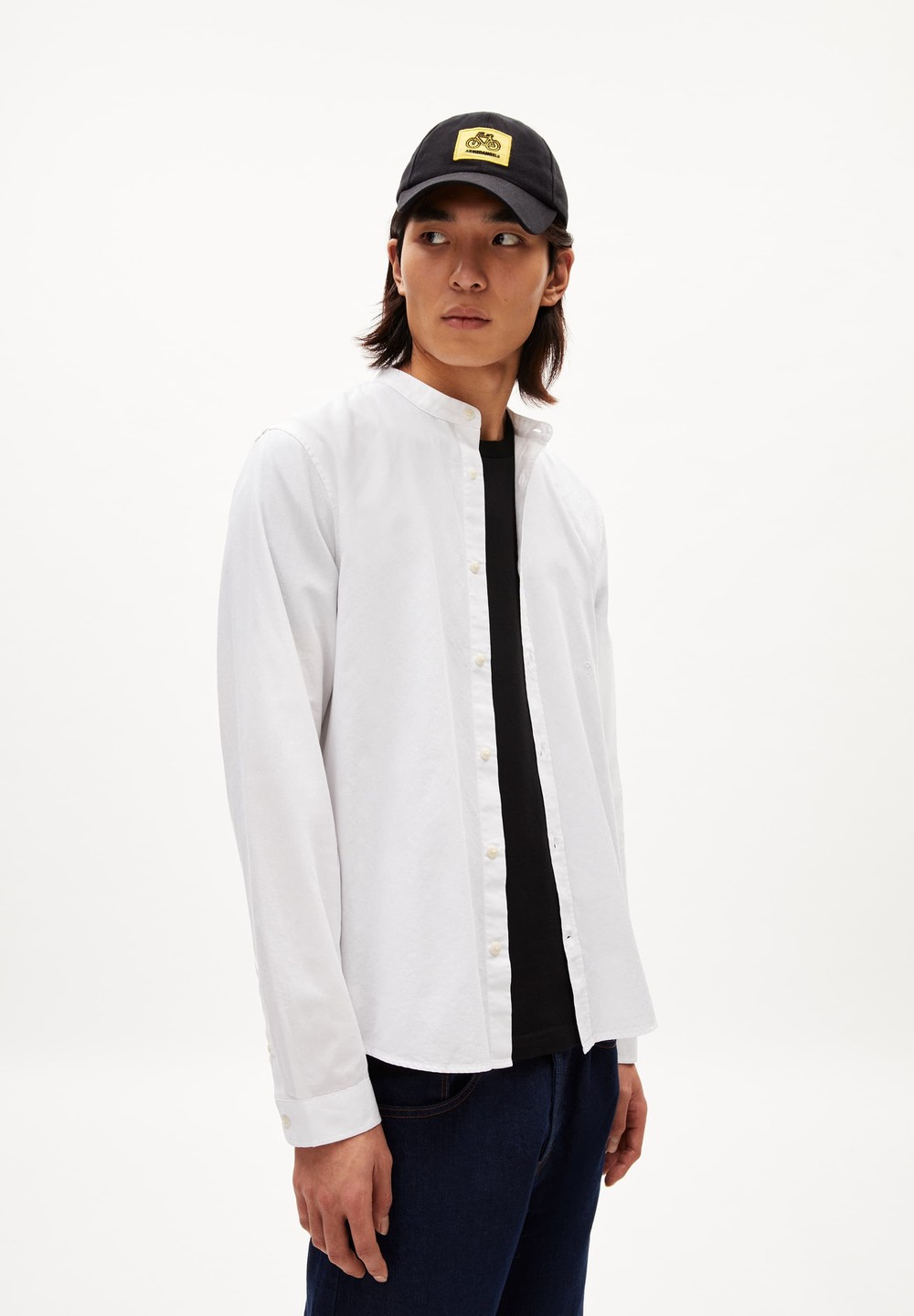 ARMEDANGELS TOMAASAS Shirt Regular Fit made of Organic Cotton Weiß | ZLVQ-71253