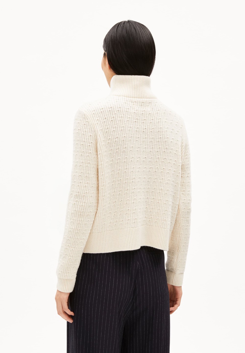 ARMEDANGELS TULIPAA Sweater Regular Fit made of Organic Wool Mix Oatmilk | SLKX-96201