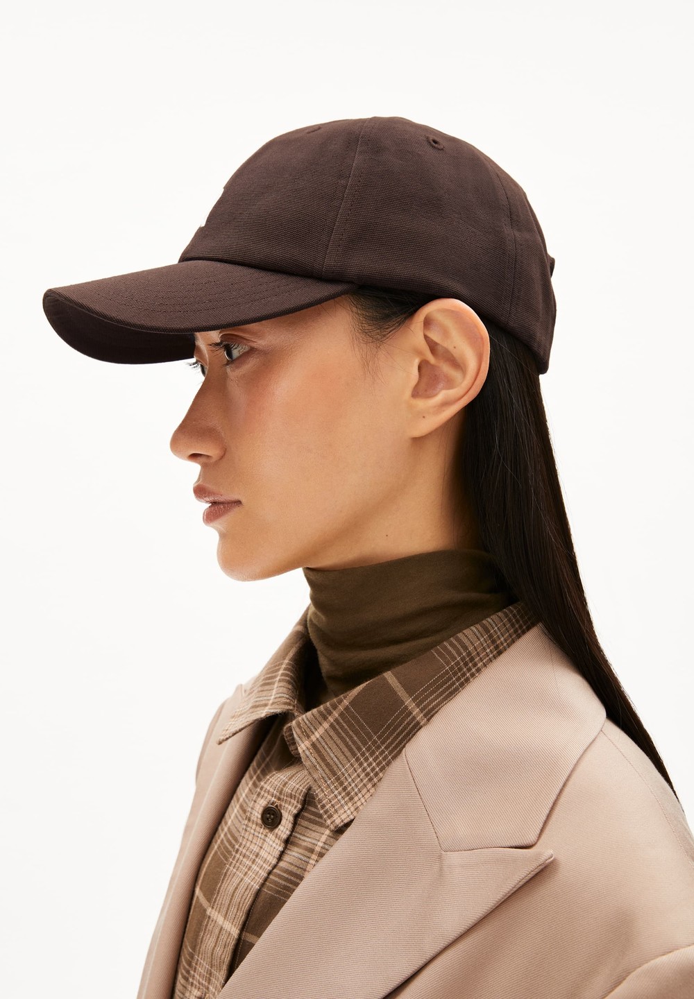 ARMEDANGELS YENAAS BOLD Cap made of Organic Cotton Earth | IDTV-09635