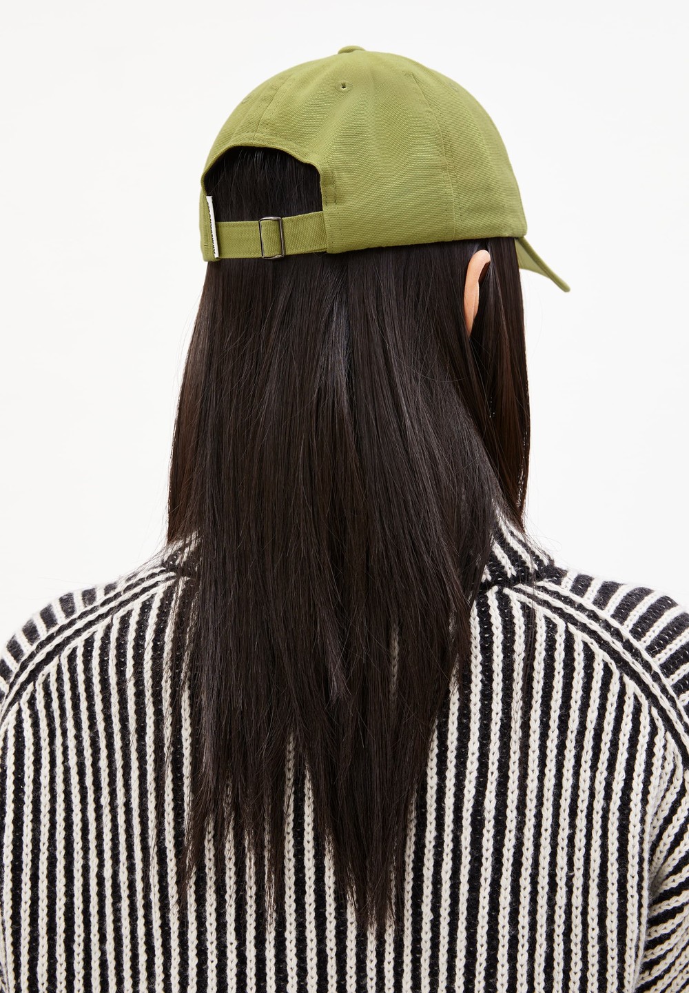 ARMEDANGELS YENAAS BOLD Cap made of Organic Cotton New Moss | ROKC-21467